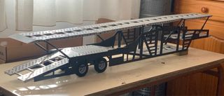 Remolque trailer coches 1/18
