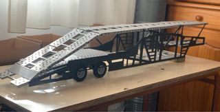 Remolque trailer coches 1/18