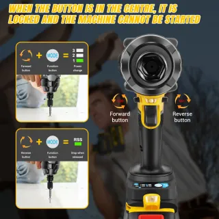 Llave de impacto DayPlus 20V