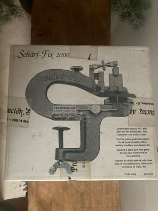 Schärf-Fix 2000 Chifladora de Cuero