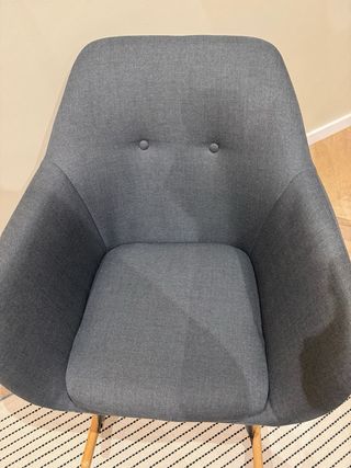 Mecedora West Wing antracita – Mediana – Como nuev