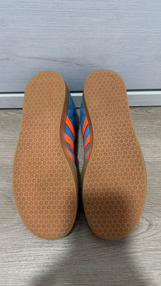 Adidas Gazelle Azul Naranja Talla 40