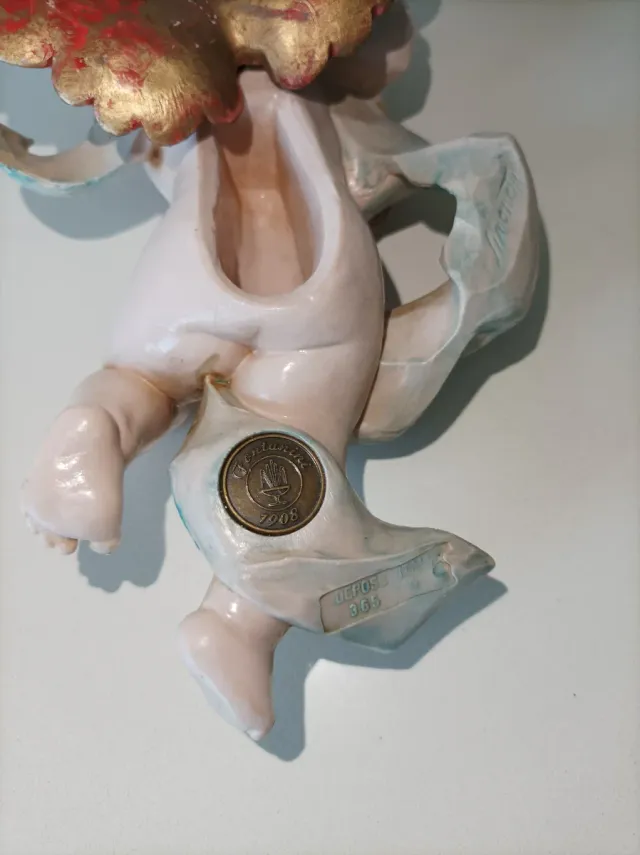 Figura Fontanini Angelo con Liuto