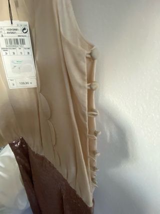 Vestido Tintoretto lentejuelas 36