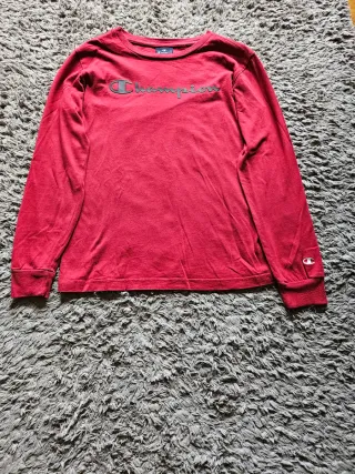 Camiseta Champion Roja Manga Larga