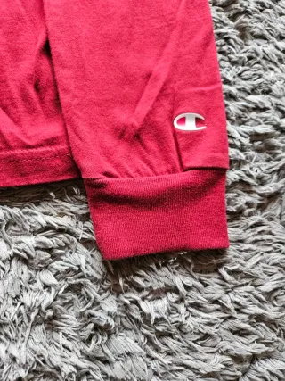Camiseta Champion Roja Manga Larga