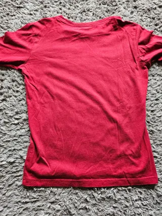 Camiseta Champion Roja Manga Larga