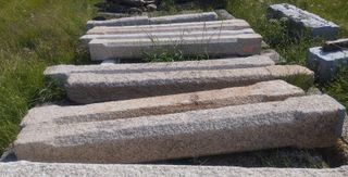 Columnas Rústicas de Granito