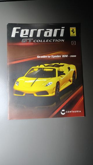 Modellino Ferrari Scuderia Spider M16 2008 1/43