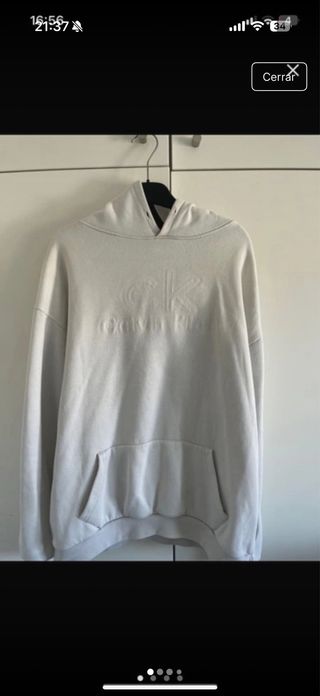 Sudadera Calvin Klein Blanca