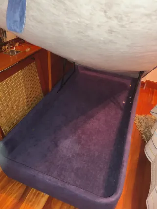 Cama canapé tapizada