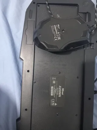 Teclado y Ratón Gaming Negro