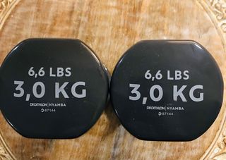 Manubri in vinile da 3 kg