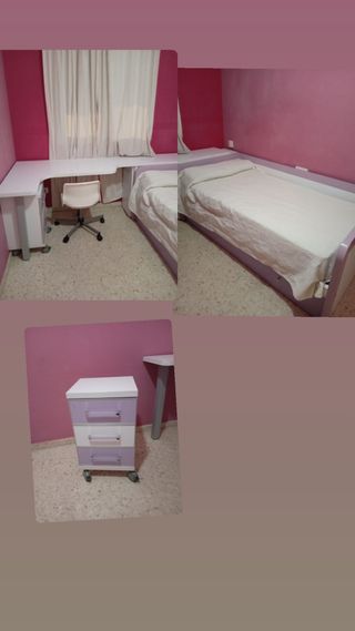 Dormitorio juvenil completo