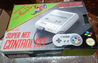 Super Nintendo SNES + Caja Aladdin