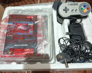 Super Nintendo SNES + Caja Aladdin