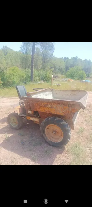 Dumper de obra en buen estado