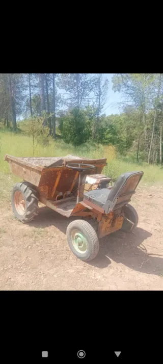 Dumper de obra en buen estado