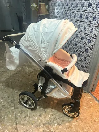 Trio Nataly Polipiel Blanco Mundi Bebé