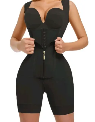 Body Moldeador Negro Mujer