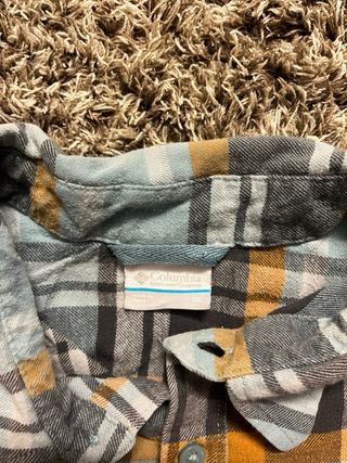 Camicia Columbia Flanella Uomo