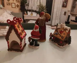 Set decorazioni natalizie