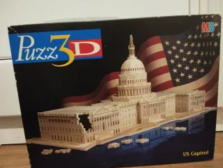Puzzle 3D US Capitol MB