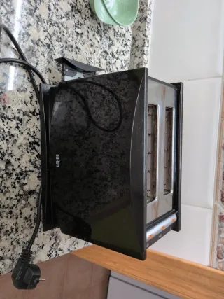 Tostadora Braun Negra