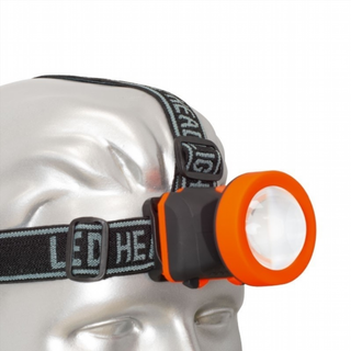 Linterna para cabeza circular