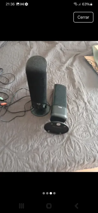 Altoparlanti per computer neri