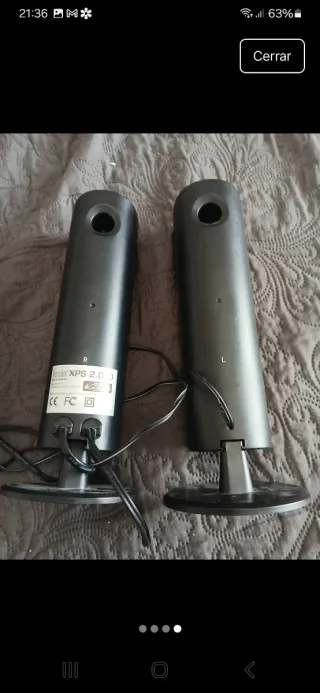 Altoparlanti per computer neri