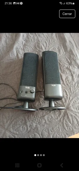 Altoparlanti per computer neri