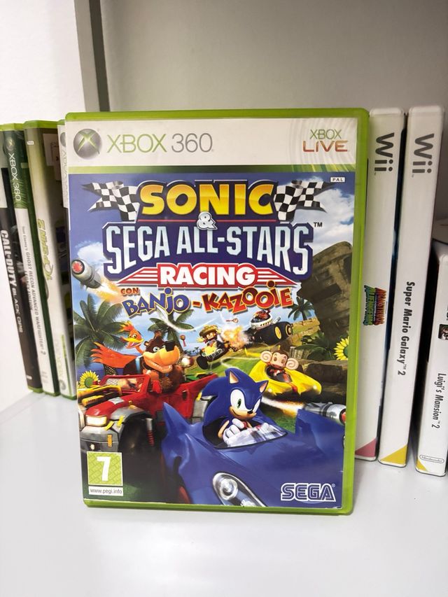 Sonic Sega All Stars Racing con Banjo-Kazooie Xbox