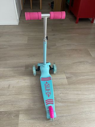 Patinete Molto 3 Ruedas Azul y Rosa