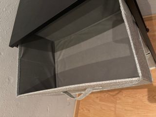 Cajonera Organizador 3 Cajones Tela Negra