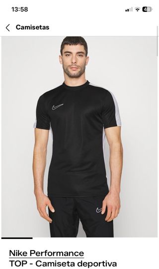 Camiseta Nike Performance Negra