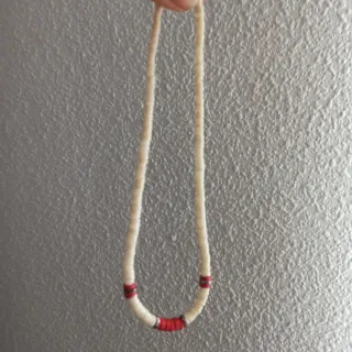 Collar Vintage Ibicenco Nacarado Hecho a Mano