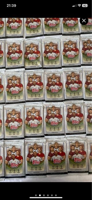 25 sobres Cromos Coleccionables