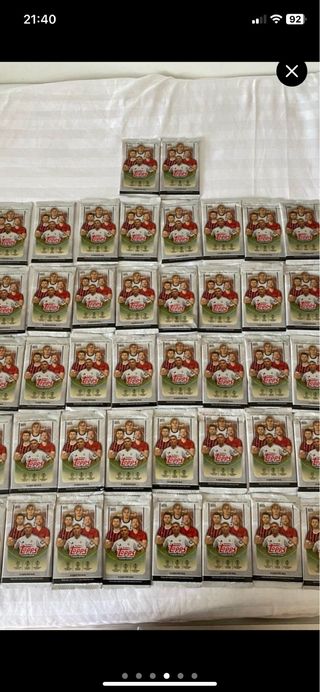 25 sobres Cromos Coleccionables