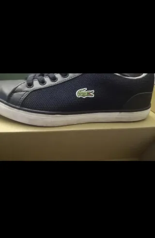 Deportivas Lacoste Azul marino