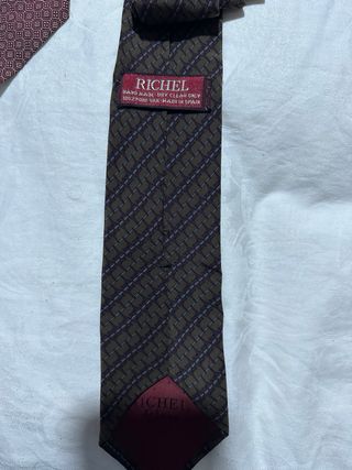 Lote Corbatas Seda Varias Marcas Celine Basile Etc