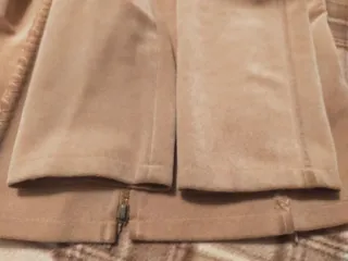 Giacca donna beige con zip Tg. M/L