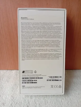 Scatola per IPHONE 15 PRO