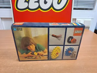 SET SUPPLEMENTARE DI INGRANAGGI LEGO 812 (1974)