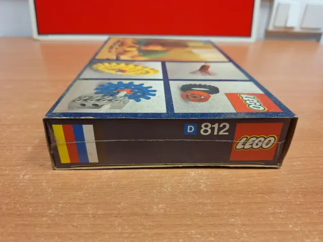 SET SUPPLEMENTARE DI INGRANAGGI LEGO 812 (1974)