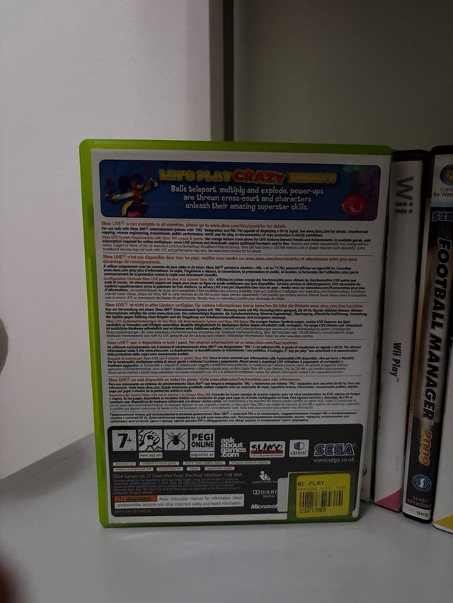 Sega Superstars Tennis per Xbox 360