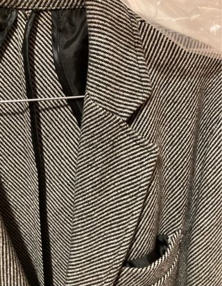 Cappotto uomo spigato grigio taglia 48/50