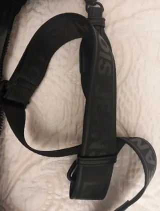 Bolso de pana negro Lois jeans