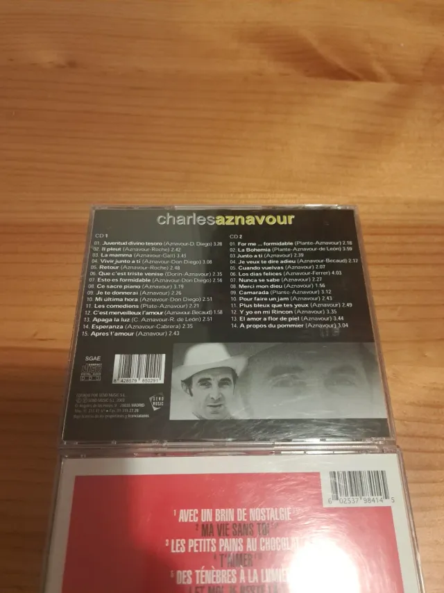 Charles Aznavour 2CD Selección 5 Estrellas