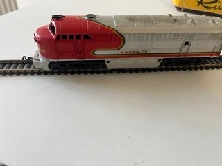 Locomotiva Santa Fè anni '60
